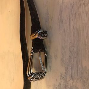 Snakeskin brown belt, Brighton.